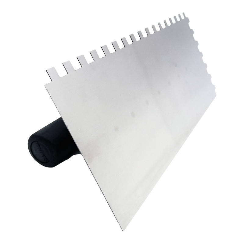 Зубчаcтий шпатель BIHUI STAINLESS зуб 8 мм  280х120 мм (PTSB08)