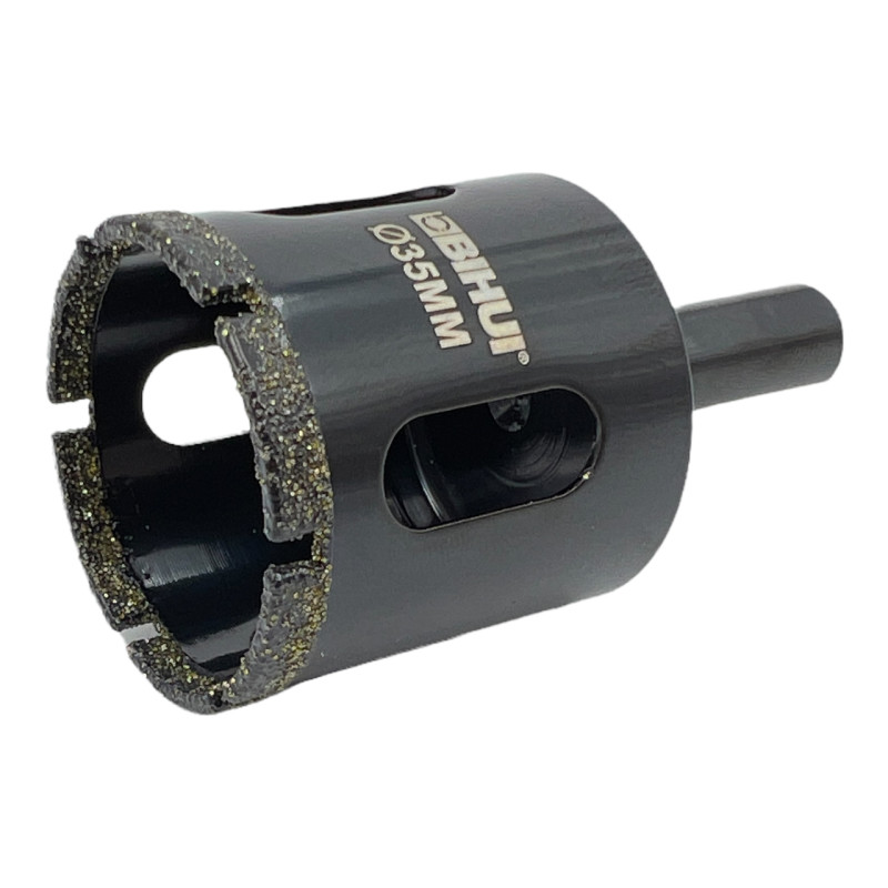 Алмазна коронка BIHUI Ceramics PRO 35 мм під дриль (DBW35)