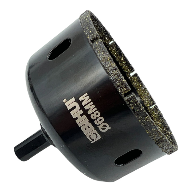 Алмазна коронка BIHUI Ceramics PRO 68 мм під дриль (DBW68)