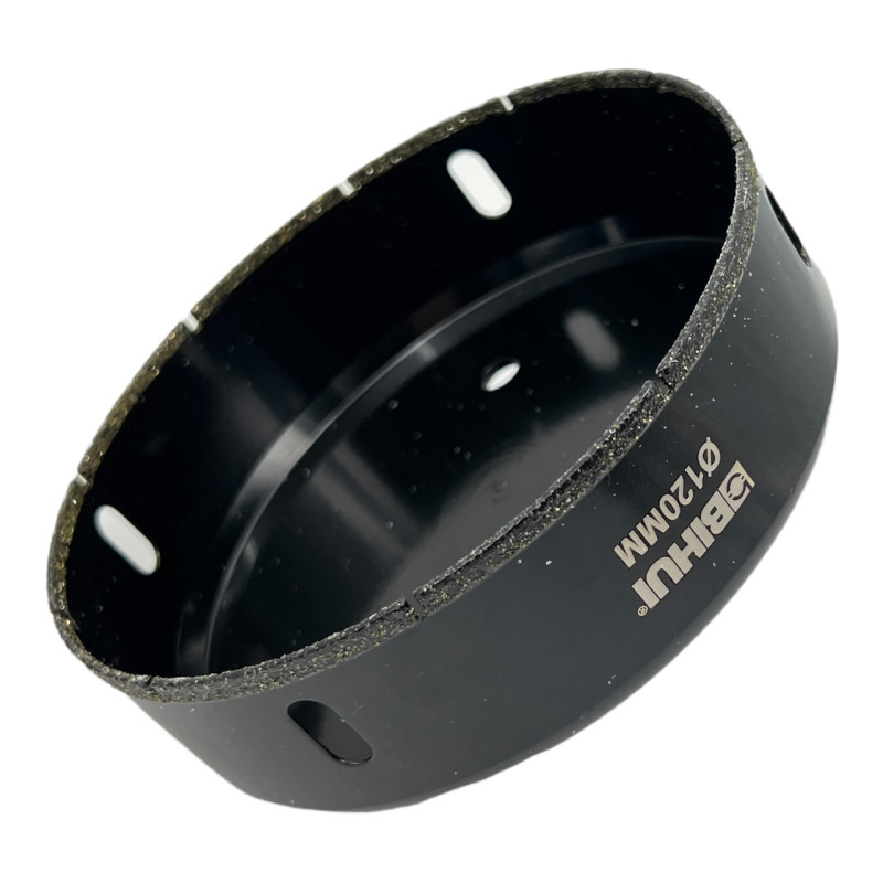 Алмазна коронка BIHUI Ceramics PRO 120 мм під дриль (DBW120)