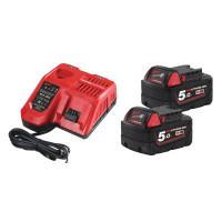 Енергокомплект M18 NRG-502 (В5 2шт; з/в M12-18FC)  M12 B2 (4933459217)