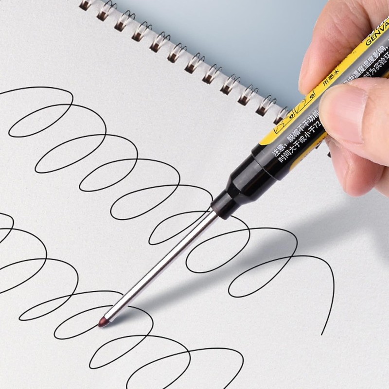 Маркер COM-PLEX з довгим носиком LONG NIB, чорний (G-09916)