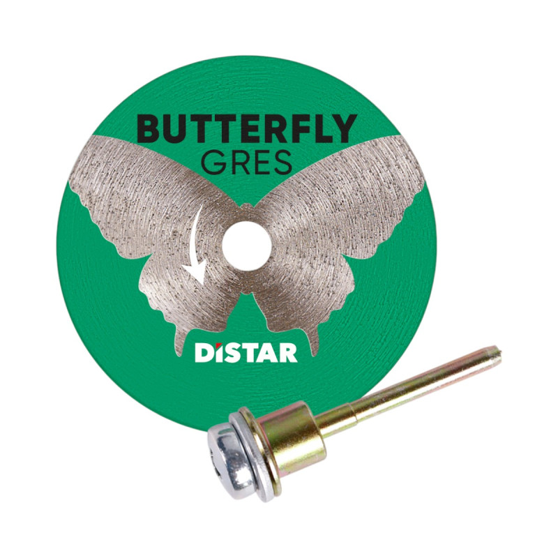 Круг алмазний вiдрiзний Distar 45x0,6x5,8F Butterfly (з тримачем) (11133053027)