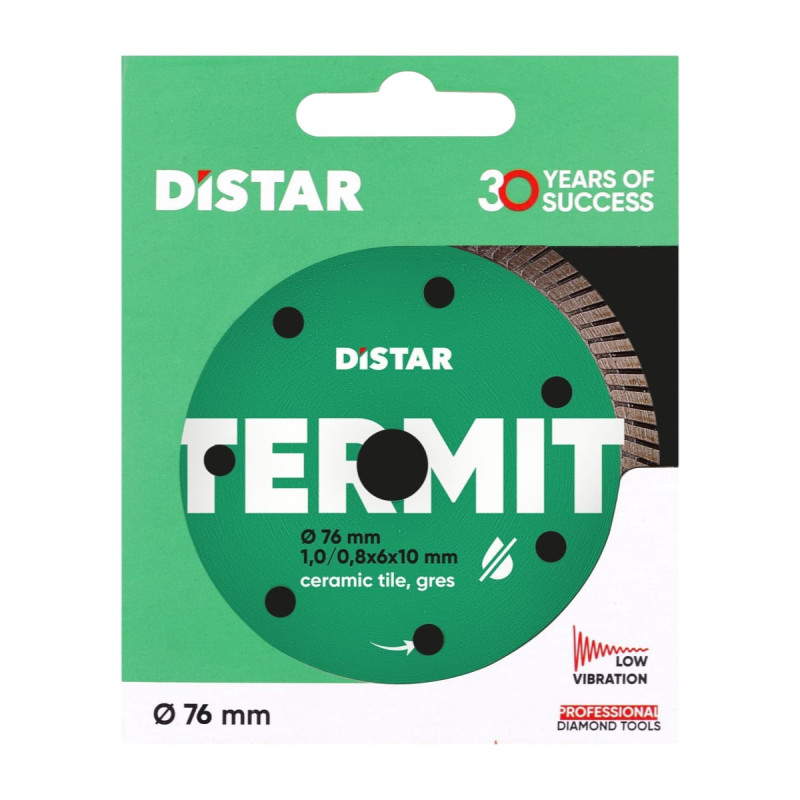 Алмазний диск для керамограніту Distar Termit 76x1,9 (11139053030)