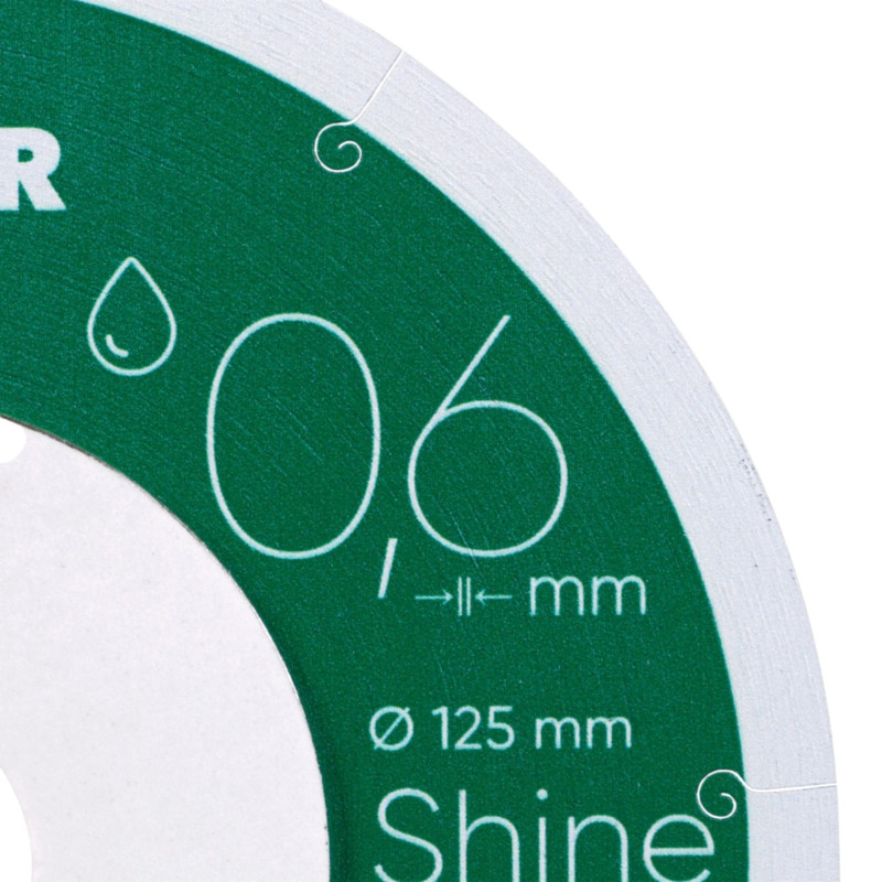 Круг алмазний відрізний Distar Shine
1A1R 125x0,6x22,23 (11127457030)
