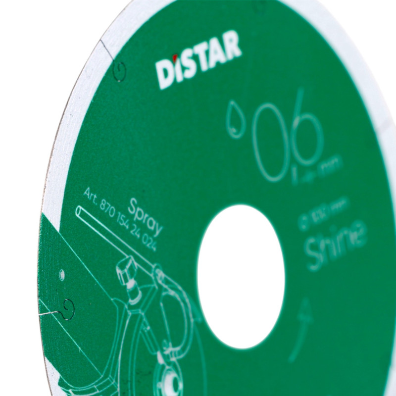 Круг алмазний відрізний Distar Shine
1A1R 100x0,6x22,23 (11133034025)