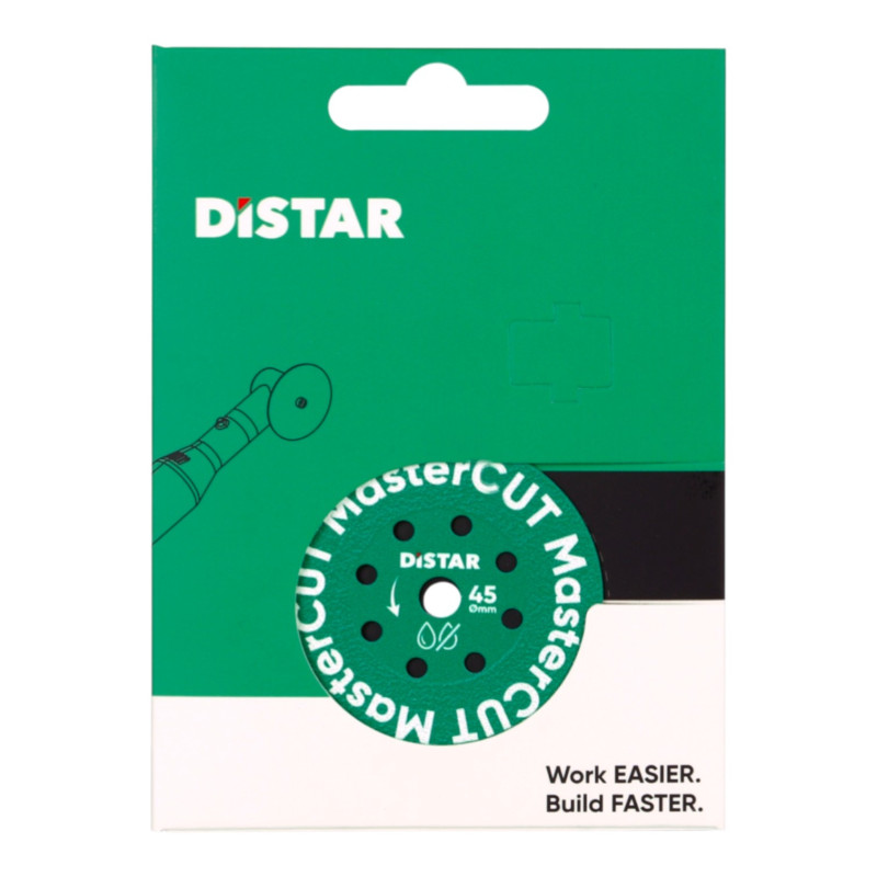 Круг алмазний вiдрiзний DISTAR
MasterCUT 1A1R V 45x0,8x10x5,8
(87015424055)