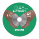 Круг алмазний вiдрiзний DISTAR
Butterfly 45x0,45x5,8F/3,2-3,0F
(11143158074)
