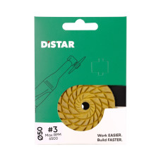 Алмазний гнучкий шліфувальний круг,
Distar COOLPAD 3, 50 мм,
(81419031094)