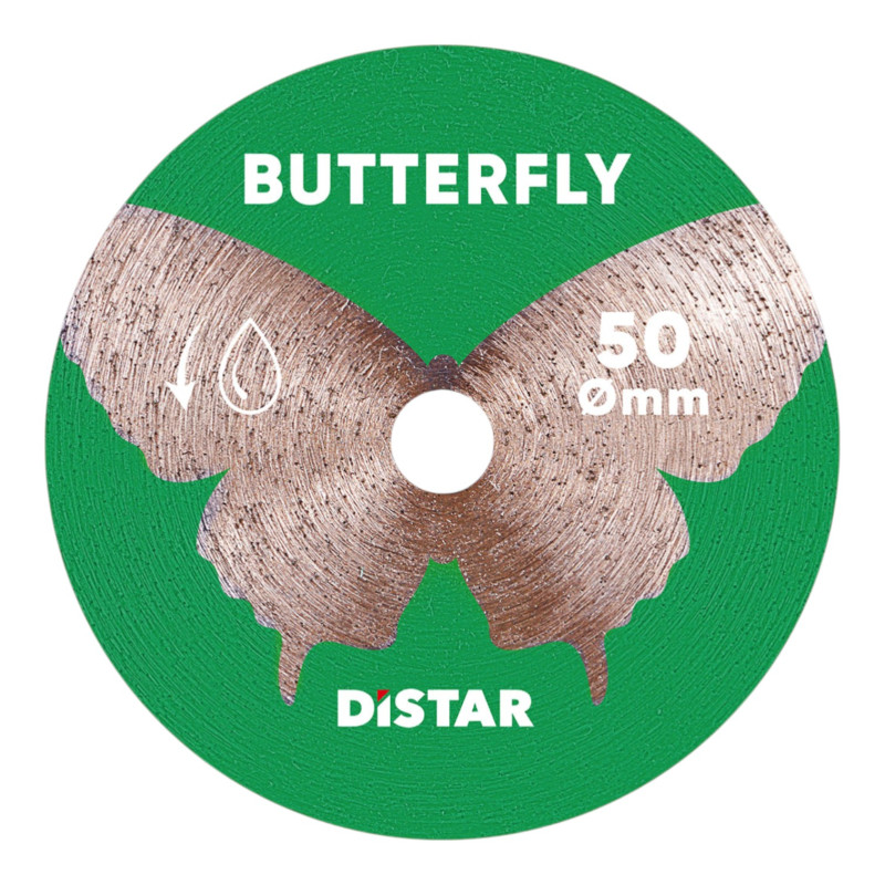 Круг алмазний вiдрiзний Distar 50x0.6x5.8 Butterfly (без тримача) (11120159032)