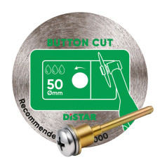 Диск алмазний, для вирізання кнопок, Distar ButtonCut 50x0,8F мм. (11120159105)