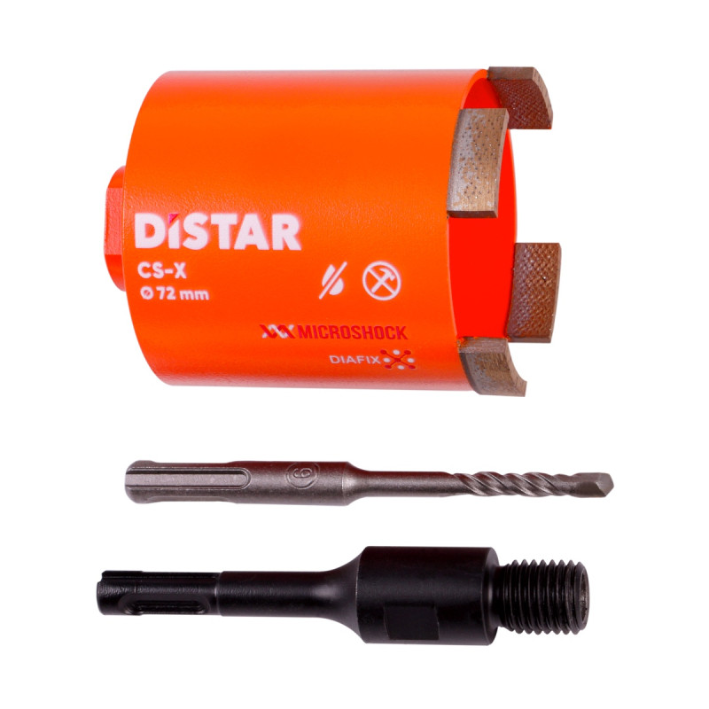 Свердло алмазне DISTAR DDS-W072x70xSDS+ CS-X (10170085515)