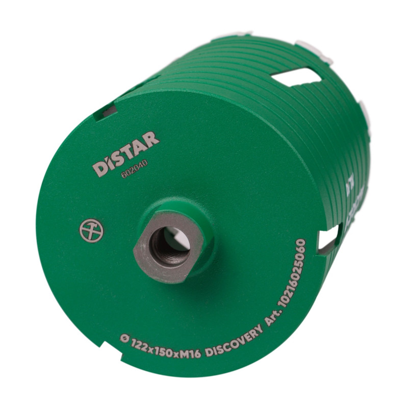 Свердло алмазне Distar, DDS-W122x150-9xM16 DLD 122 Discovery(10216025060)