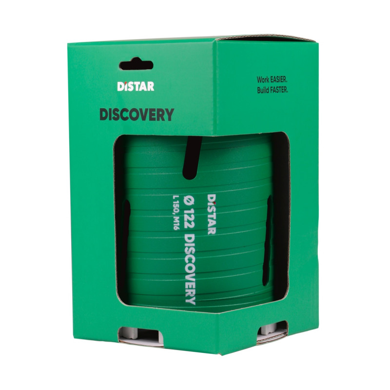 Свердло алмазне Distar, DDS-W122x150-9xM16 DLD 122 Discovery(10216025060)