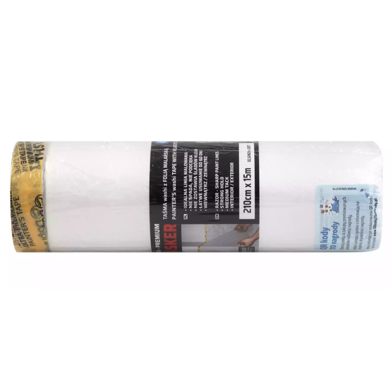 Стрічка малярна DOLPHIN Masker
Washi 210смх15м (30035)