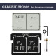Прихована кнопка для змиву M4 сумісна з Geberit Sigma,AlcaPlast, Viega та Omega, EDPLIT  з розхідниками(E10044)