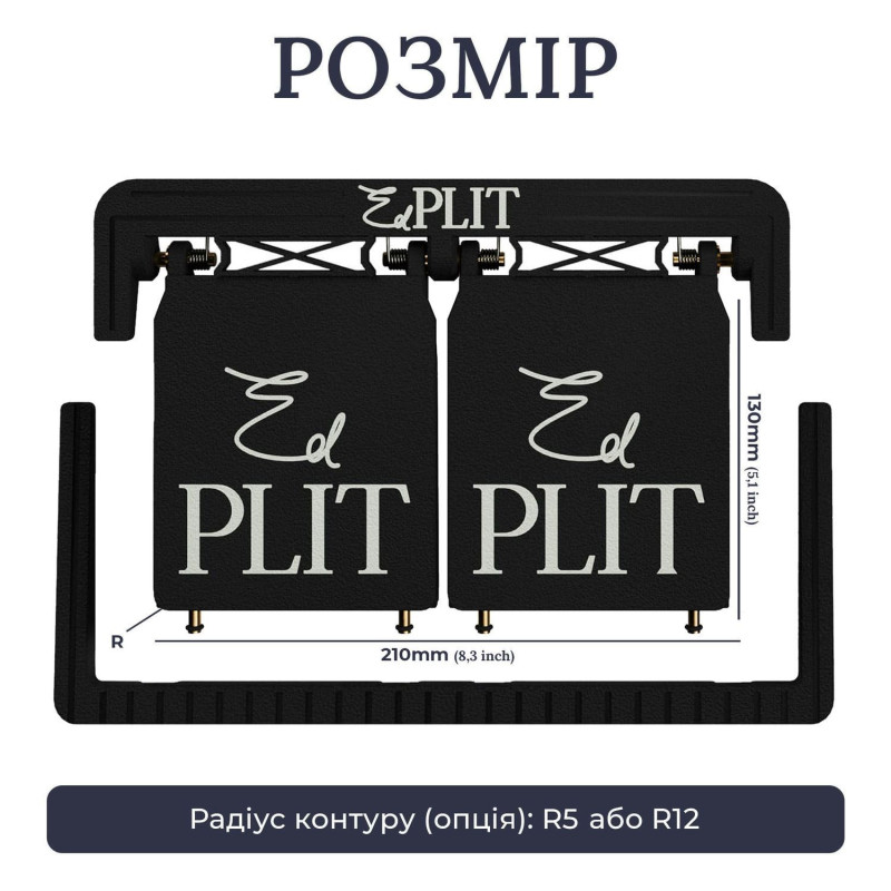 Прихована кнопка для змиву M4 сумісна з Geberit Sigma,AlcaPlast, Viega та Omega, EDPLIT  з розхідниками(E10044)