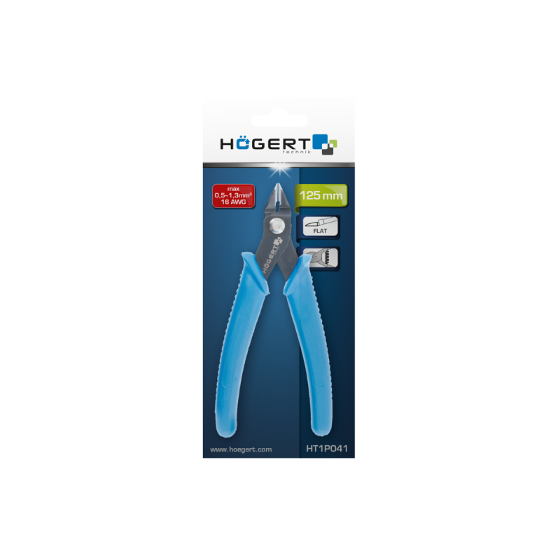Бокорізи HOEGERT, для кабелю 1,3мм2 (HT1P041)