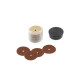 Аксесуари для шліфувальнихмашин HOEGERT, 145 шт(HT2E115)