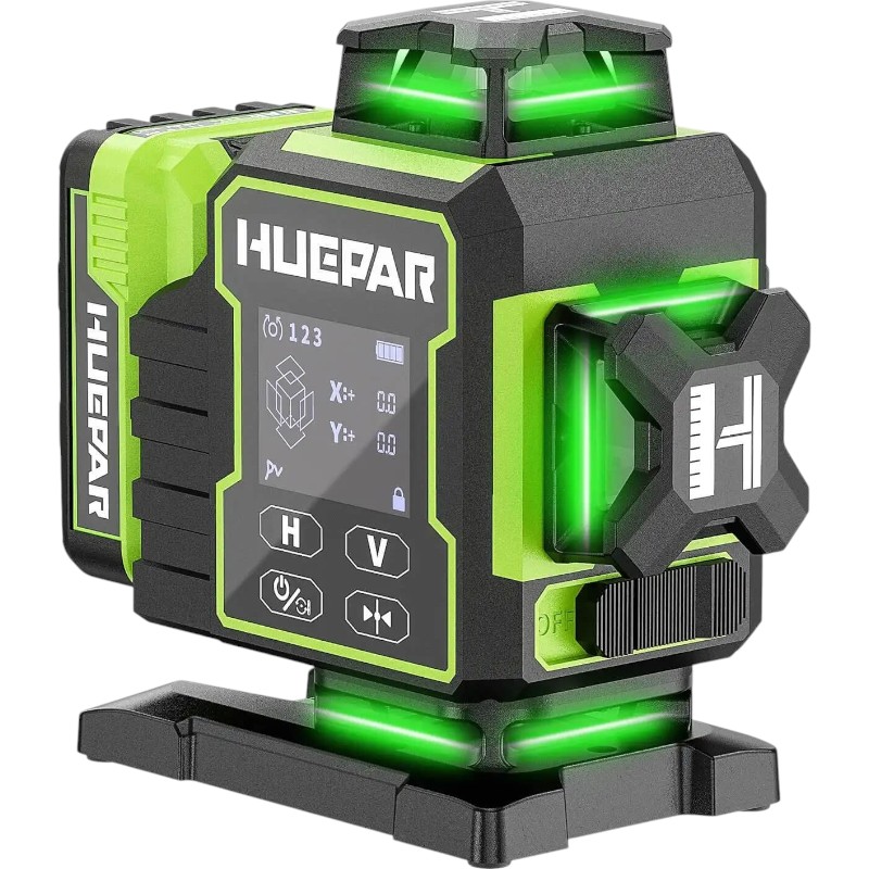 Лазерний рівень Huepar W04CG (491010)