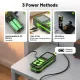 Лазерний далекомір (зелений промінь)на акумуляторі, Huepar S120G-BT зBluetooth (449010)