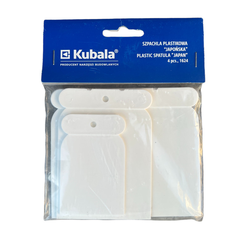 Набір пластикових шпателів Kubala японські 50/80/100/120 мм (1624, 16858)