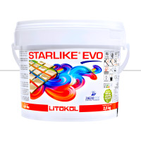 Епоксидна фуга Litokol Starlike EVO 205 травертин 2,5 кг (STEVOTRV02.5)