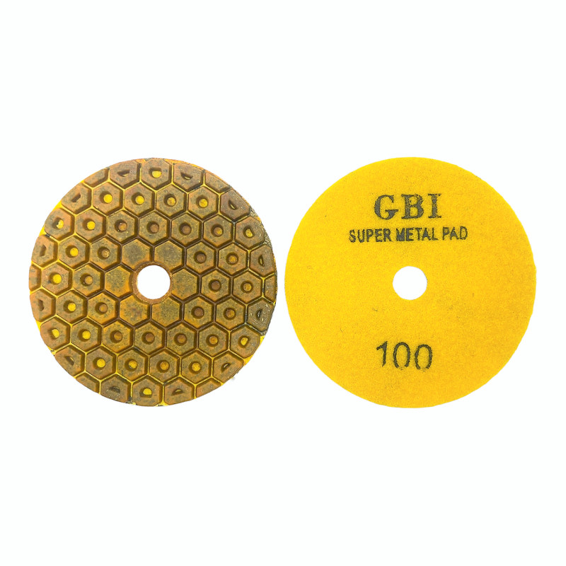 Алмазний гнучкий круг GBI металізований на липучці №100 (CHG100)