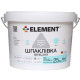 Element шпаклівка фінішна база біла 25кг.