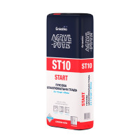 Шпаклівка гіпсова Sniezka Acryl-Putz ST10 2в1 універсальна 20 кг
