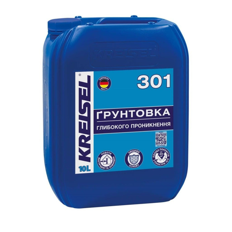 Грунтовка Kreisel 301 професійна глибокого проникнення 10 л