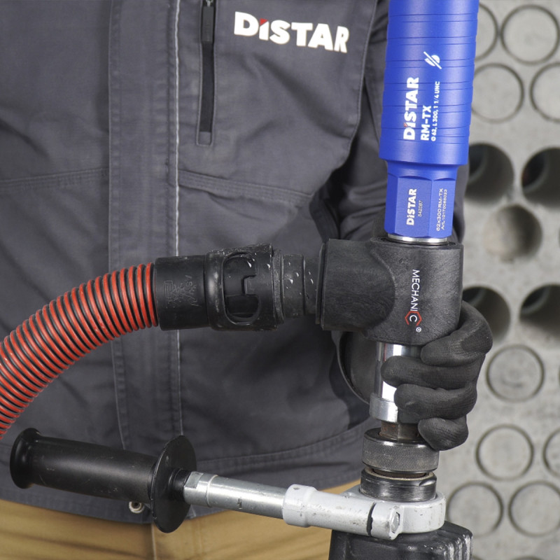 Пиловідвід Mechanic, DrillSTREAMAluminum 1/4UNC(in) x 1/4UNC(out)(70115429037)