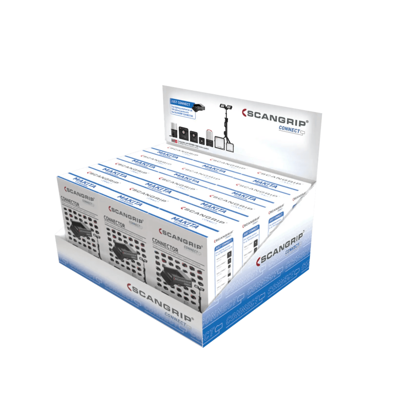Перехідник для акумуляторних
батарей Scangrip Smart Connector for
Milwaukee