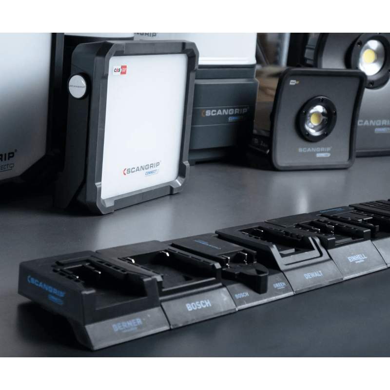 Перехідник для акумуляторних
батарей Scangrip Smart Connector for
Milwaukee