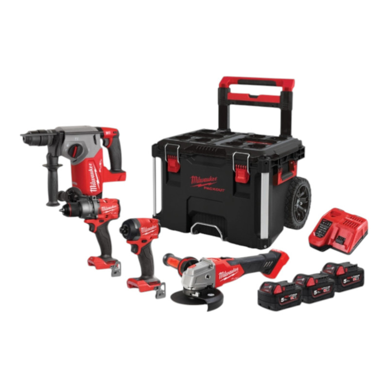 Набір інструментів акумуляторних
MILWAUKEE, M18 FPP4BJ-503P
(4933499444)