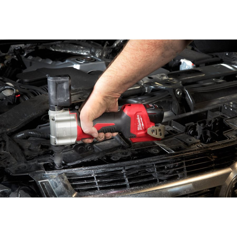 Заклепочник акумуляторний MILWAUKEE M12 BPRT-201X, діаметр 2.4-4.8мм, 1 ак., ЗП, HD кейс (4933464405)