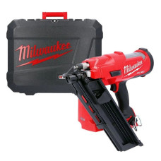 Пістолет цвяхозабивний акумуляторний безщітковий MILWAUKEE, M18 FFN-0C, 50/90мм (+ ключ, HD кейс) (4933471406)