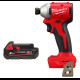 Шуруповерт ударний акумуляторний MILWAUKEE M18 BLIDRC-0, 190Нм, каркас, M18 B2 (4933492839/B2)