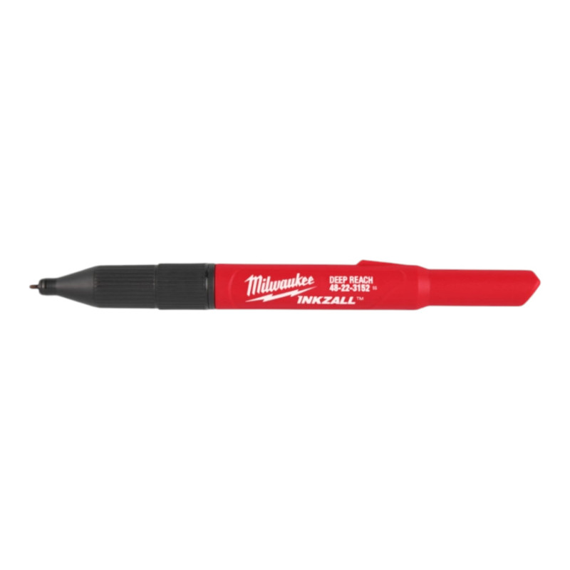 Маркер для будмайданчика INKZALL Deep Reach MILWAUKEE, сверхтонкий,чорний (48223152) (4932501147)