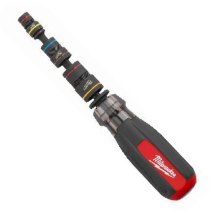 Викрутка магнітна MILWAUKEE ShW, Impact Multi-Nut Driver, 6 в 1 (4932498179)
