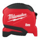 Рулетка MILWAUKEE Pro Compact Gen2, 25 мм, 8 м (4932498780)