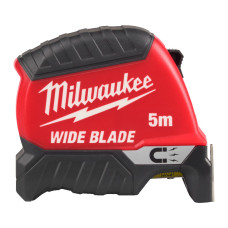 Рулетка магнітна MILWAUKEE Wide Blade Magnetic Gen2, полотно 35 мм, 5 м (4932499207)