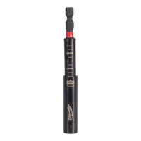 Тримач для біт магнітний ShW 1/4'' Hex MILWAUKEE, 75мм (з висувним фіксатором) (4932500395)