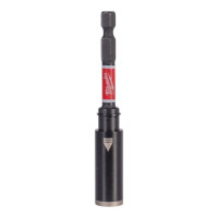 Тримач для біт магнітний ShW 1/4'' Hex MILWAUKEE, 75мм (з гвинтовим фіксатором) (4932500396)
