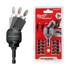 Набір біт SHOCKWAVE MILWAUKEE з насадкою Knuckle (11шт (4932459781)