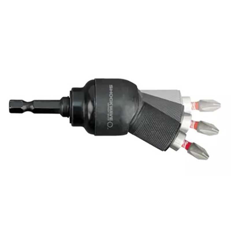 Набір біт SHOCKWAVE MILWAUKEE з насадкою Knuckle (11шт (4932459781)