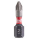 Біта Milwaukee PZ1 SHOCKWAVE 25 мм, 2 шт. (4932430860)