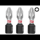 Біта MILWAUKEE SHOCKWAVE, PZ2, 25мм, (3 шт.) (4932500356)