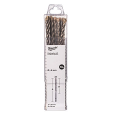 Бур MILWAUKEE SDS-PLUS 4C Contractor, 6х160 мм, 10 шт (4932498870)