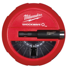 Набір біт Milwaukee Impact Shockwave 15 шт (4932430904)